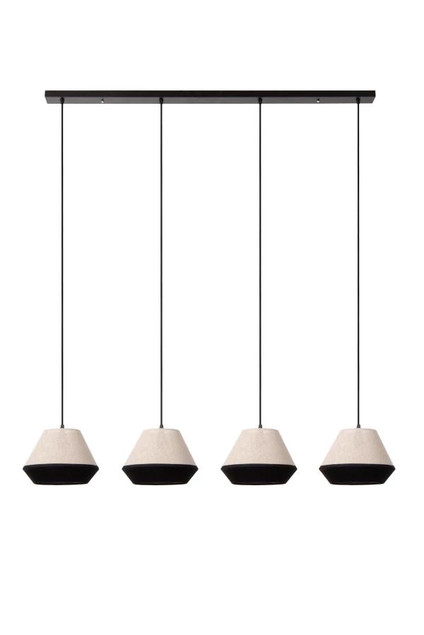 Lucide KALA - Suspension - 4xE14 - Taupe - éteint